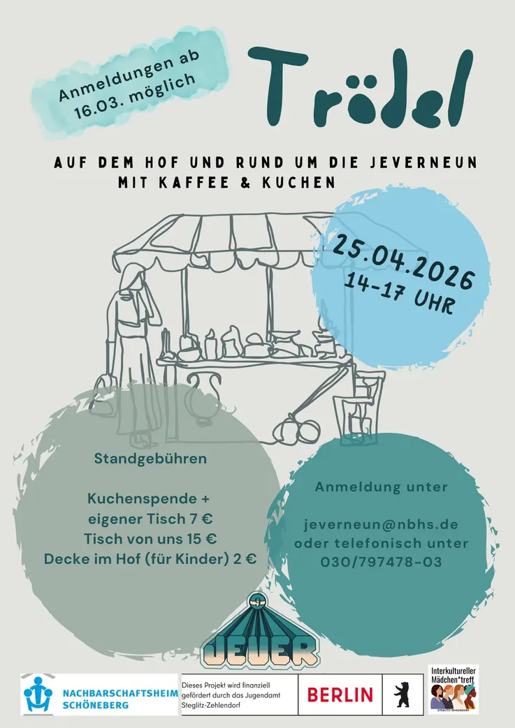 Tr&ouml;del JeverNeun Anmeldung